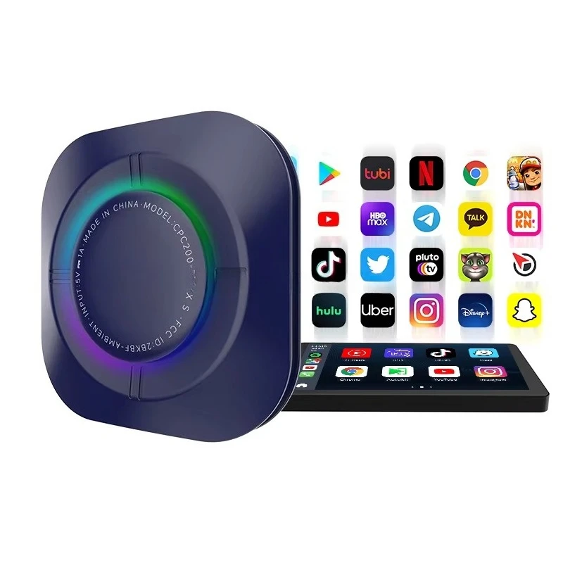 8GB 128GB Streaming Media Box Car Play Ai Box Android 13 14 TV Adapter Wireless Youtub Car