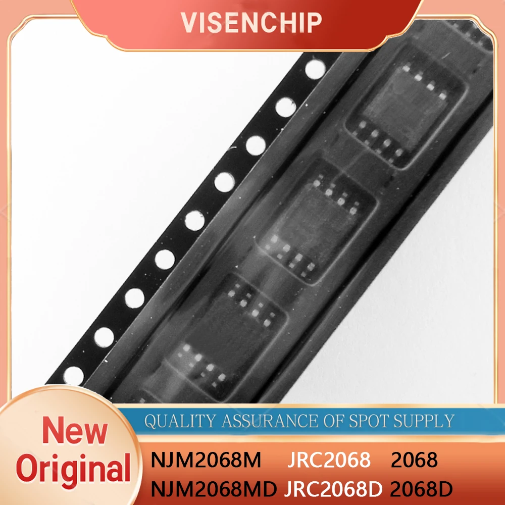 10pieces New Original NJM2068M NJM2068MD NJM2068 JRC2068 2068 NJM2068D JRC2068D 2068D SOP-8