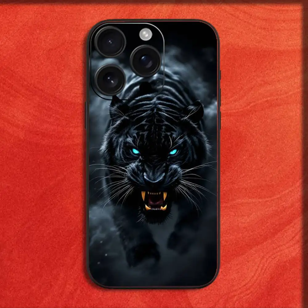 حافظة لهاتف آيفون 17,16,15,14,13,12,11,Pro,Max,Plus,E,SE4,Air,Mini Black Fashion Cover #3