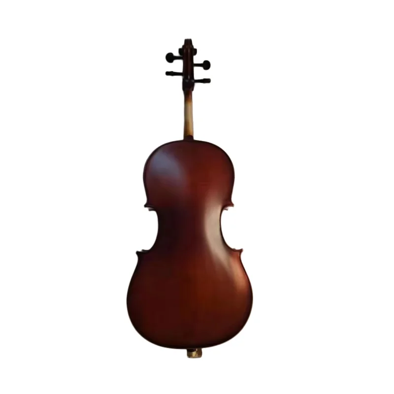 SONG Brand Maple Back cello with Bag and Bow, Hand Made, Solid Wood, Neck, 1/4