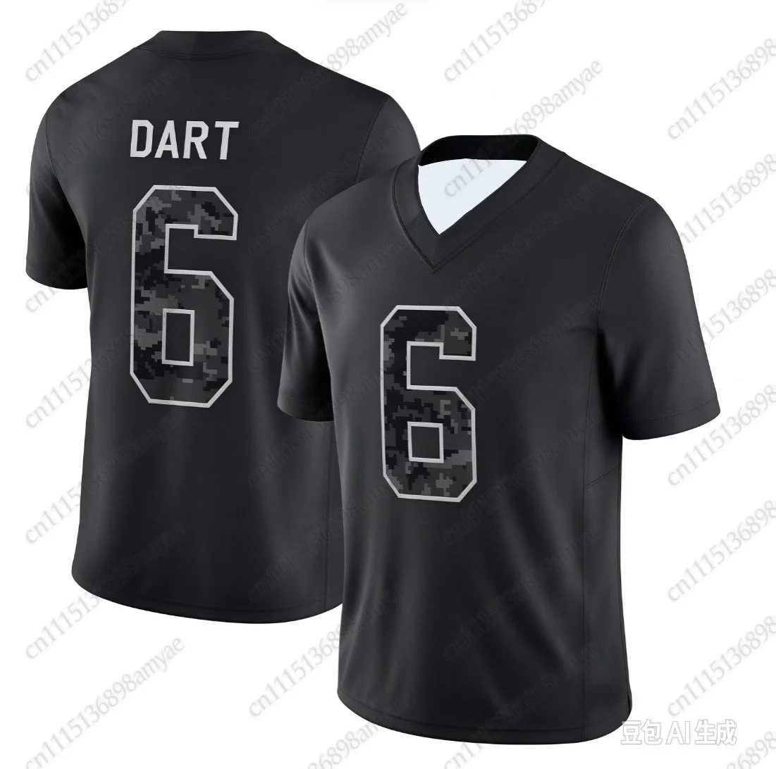 Dunkelgrünes, limitiertes T-Shirt mit kurzen Ärmeln, American-Football-Design, Rugby-Sport-T-Shirt, passende T-Shirts für die ganze Familie. – Detail 10