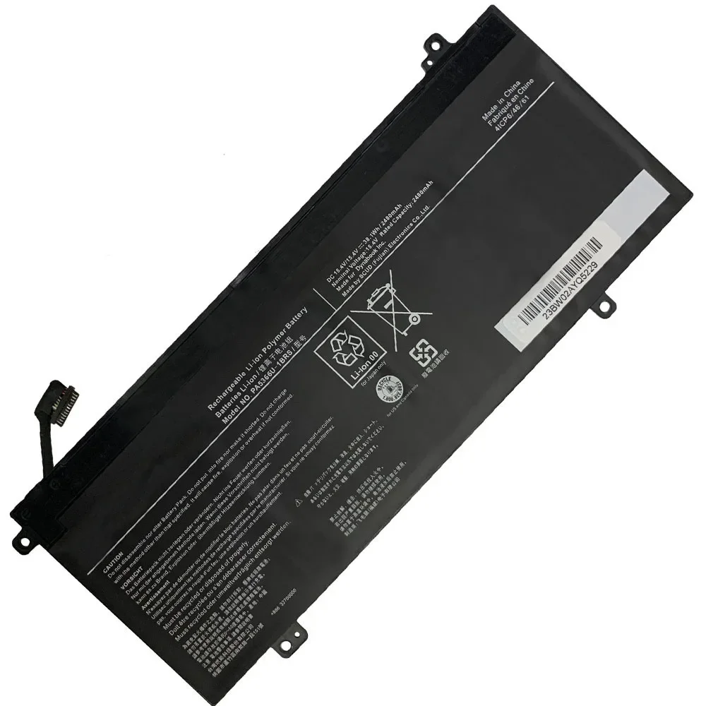 Imagem -02 - Bateria do Portátil para Toshiba Dynabook Satellite Pro Série Pa5366u1brs L50 L50-g 4icp6 Pa5366 Pa5366u 15.4v 38.1wh