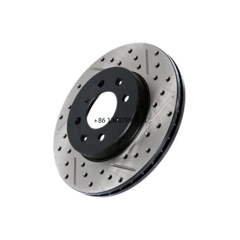 

Good Heat Dissipation Performance Painted and Drilled OEM Brake Disc / Brake Rotor From Chinese Factory for Japanese Cars