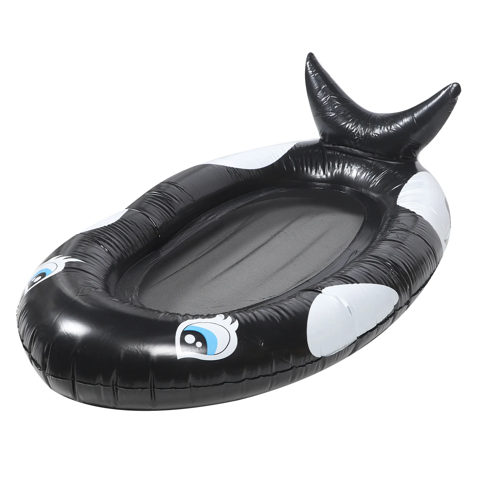 Rede flutuante dobrável para piscina, malha respirável, reclinável, inflável, pvc, acessório de natação para adultos, cadeira de malha flutuante