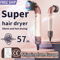Professinal Leafless Hair Dryer Dsyon HD 18 Negative Lon Hair-Care Quick Home Powerful Hairdryer 200 Million Anion Blow Dryer