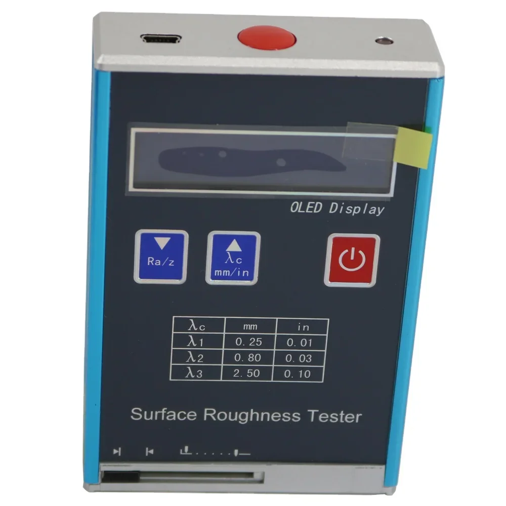 

2026 KR110 Digital Surface Roughness Tester Parameters Ra Rz Metal Roughness Meter