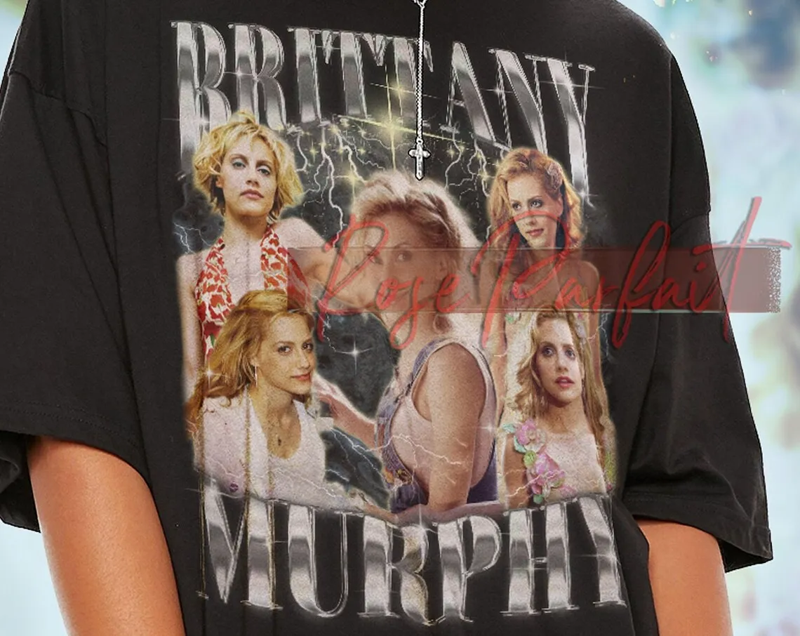 BRITTANY MURPHY T-shirt - Brittany Murphy Fans Gift Brittany Murphy Retro Shirt Brittany Murphy Long Sleeve Shirt Brittany Murph