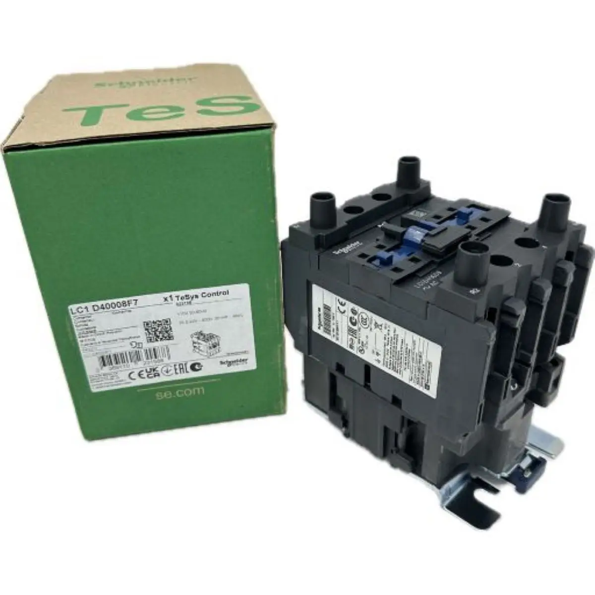 LC1D40008F7  Deca contactor,4P(2NO+2NC),AC-1 =440V 60 A 110V AC 50/60Hz coil