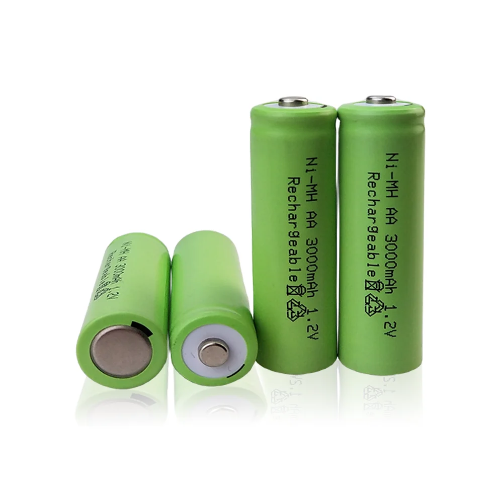 1.2V AA 3000mAh Ni-MH Rechargeable Battery AA 1 2v Battery for Mp3 Mobile Remote Control LED Torch Toy Torch Battery