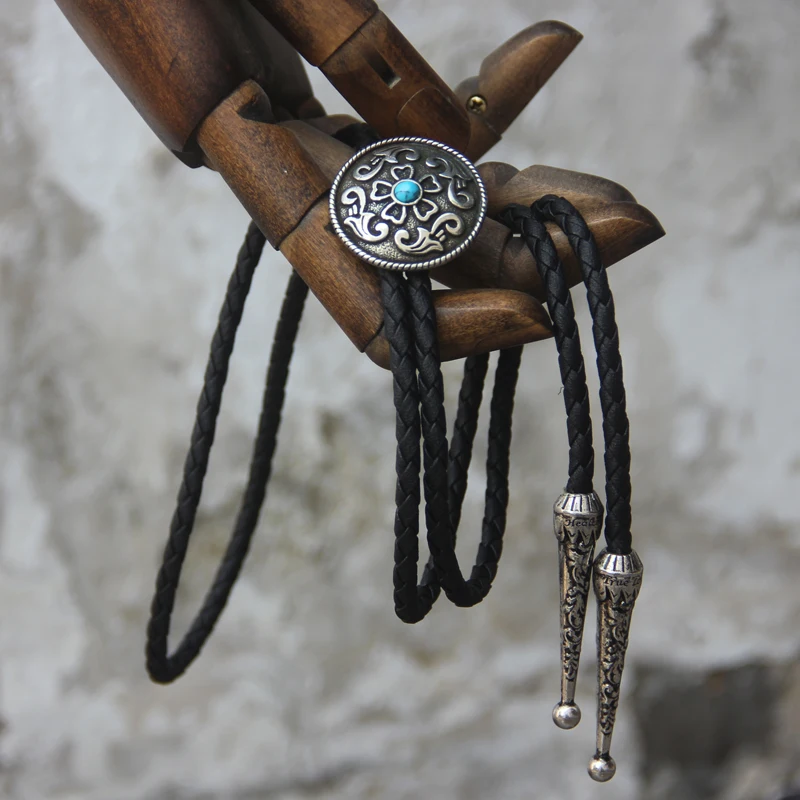 Original design Western Cowboy bolo ties alloy bolo tie for men personality neck tie fashion accessory