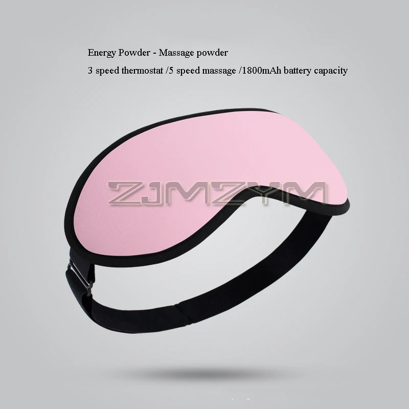 3D Steam Eye Mask USB Charging Heated Eye Mask For Sleep Eye Protector Compress Relieve Eye Fatigue With 5-speed Massage