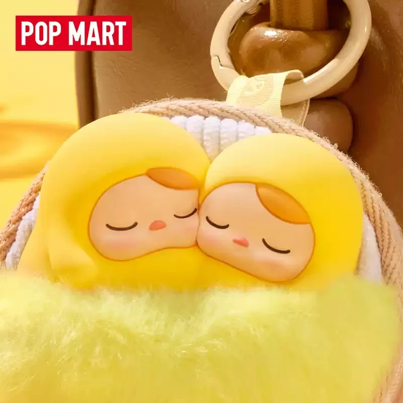 POPMART PUCKY EGG Beanie سلسلة سماعة حقيبة صندوق أعمى تخمين حقيبة اللعب الأصلية دمية لطيف أنيمي الشكل الحلي هدية #4