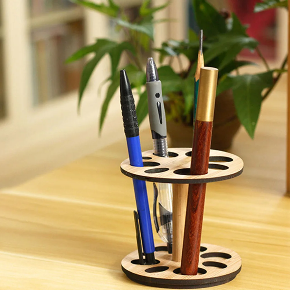 

Lotus Root Pen Holder Holders Desktop Storage Chinese Style Bamboo Unique Child