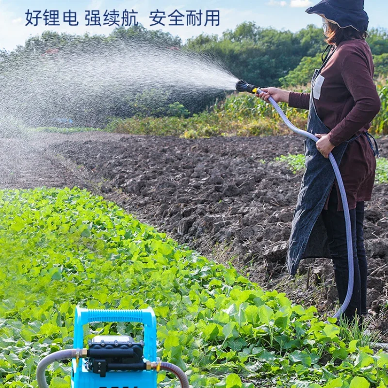 Rechargeable vegetable watering artifact watering machine agricultural irrigation high-power new small portable outdoor pump