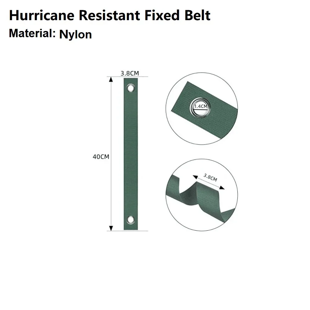 10-50ชิ้นเข็มขัดต้นไม้กันลมกันพายุเฮอริเคนไนล่อนตายตัวสายรัดยึดที่ดีรองรับการปลูกใหม่เข็มขัดสวน