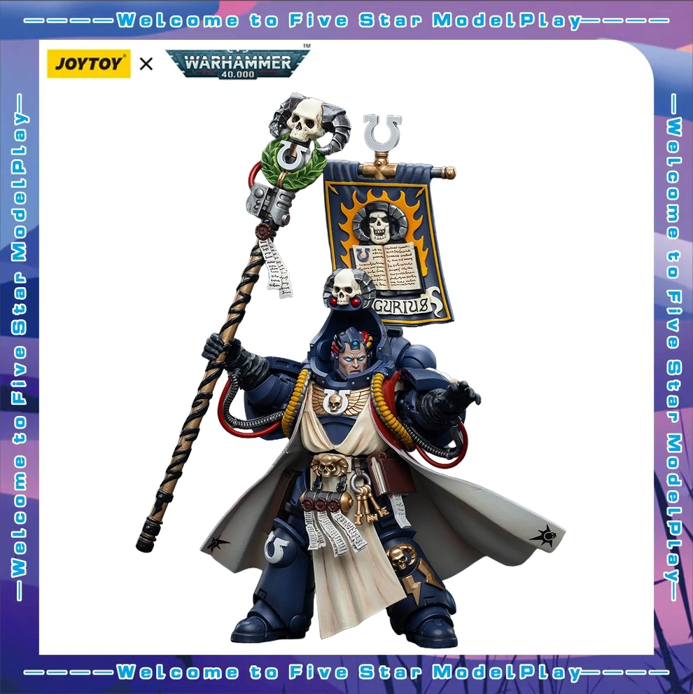 

【FS】 JOYTOY Warhammer 40K Ultramarines Chief Librarian Tigurius, фигурка в масштабе 1/18, модель, игрушка, подарок, коллекционная вещь