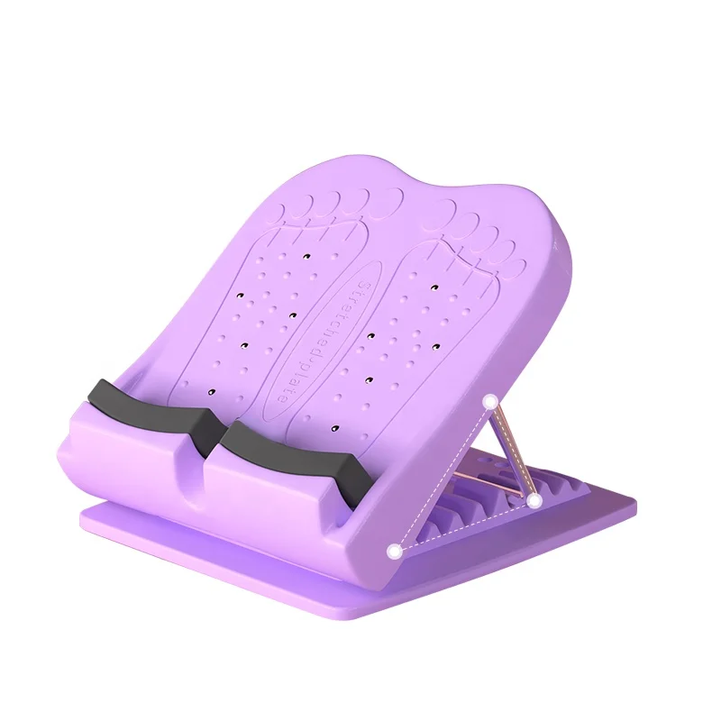 Adjustable Calf Stretch Board Non-slip Calf Stretcher Tilt Board Body Stretching Tool Stretching Calf Fitness Pedal