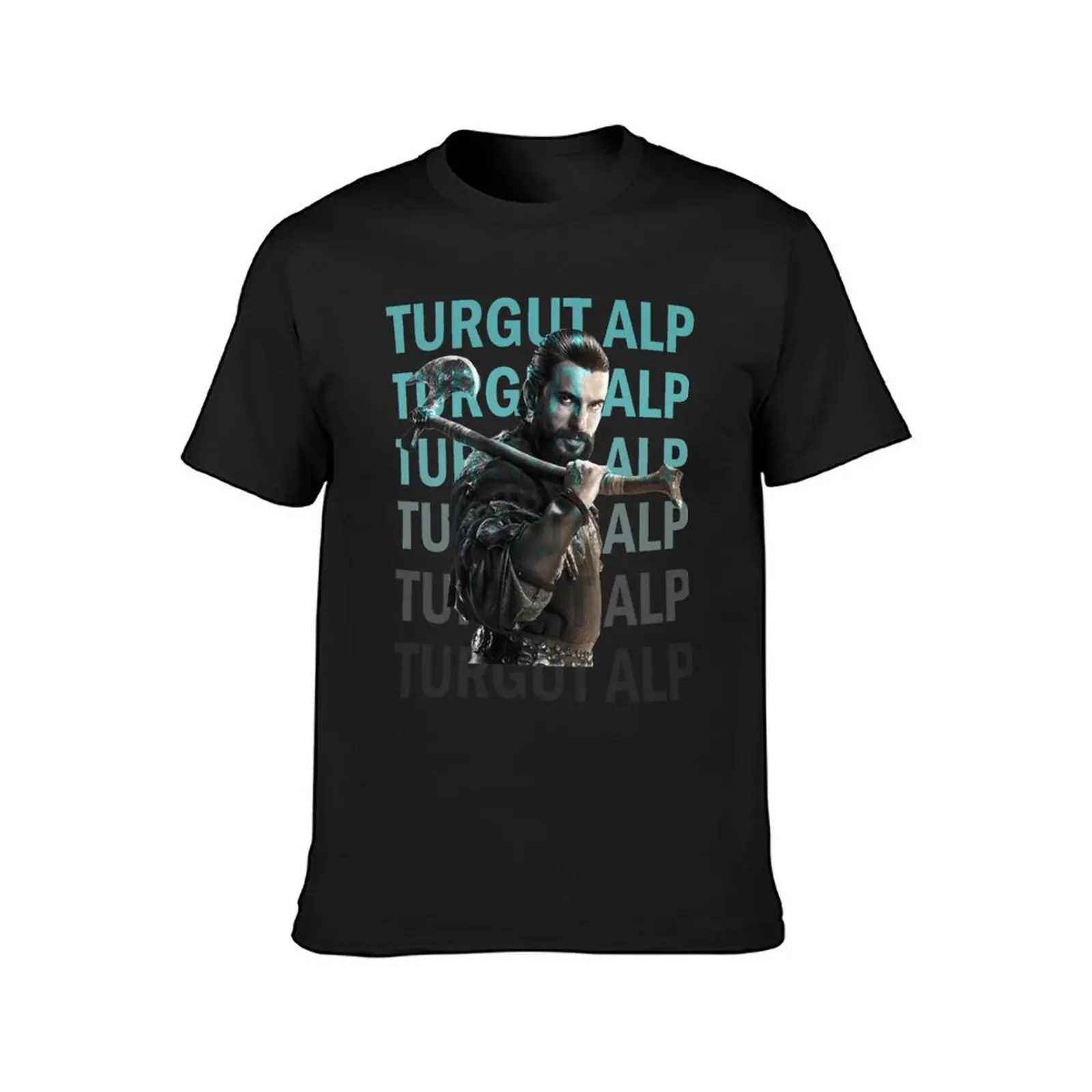 Dirilis Ertugrul: Turgut Alp T-Shirt vintage hippie clothes Aesthetic clothing plain men t shirt