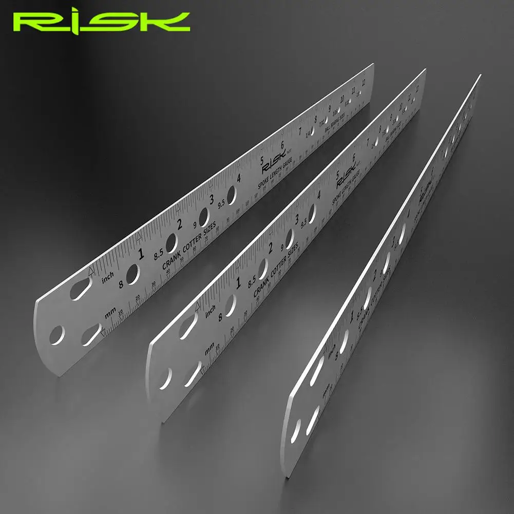 

Bicycle Spoke Tool Mountain Road Bike Wire Spoke Length Measuring Ruler Gauge Screw Measuring Tool Cycling Equipment