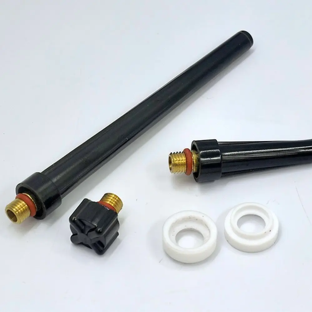 TIG Welding Consumables Kit For WP9 WP20 WP25 Torch Ceramic Nozzle Collet Body Electrode Clamp Precision Repair Set