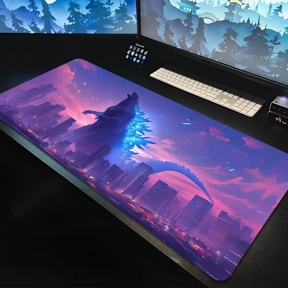 1pc hot Science fiction Godzillas Non-slip Mouse Pad Suitable For Office Computers Laptops E-sports Game Desk Mats XXL Keyboard