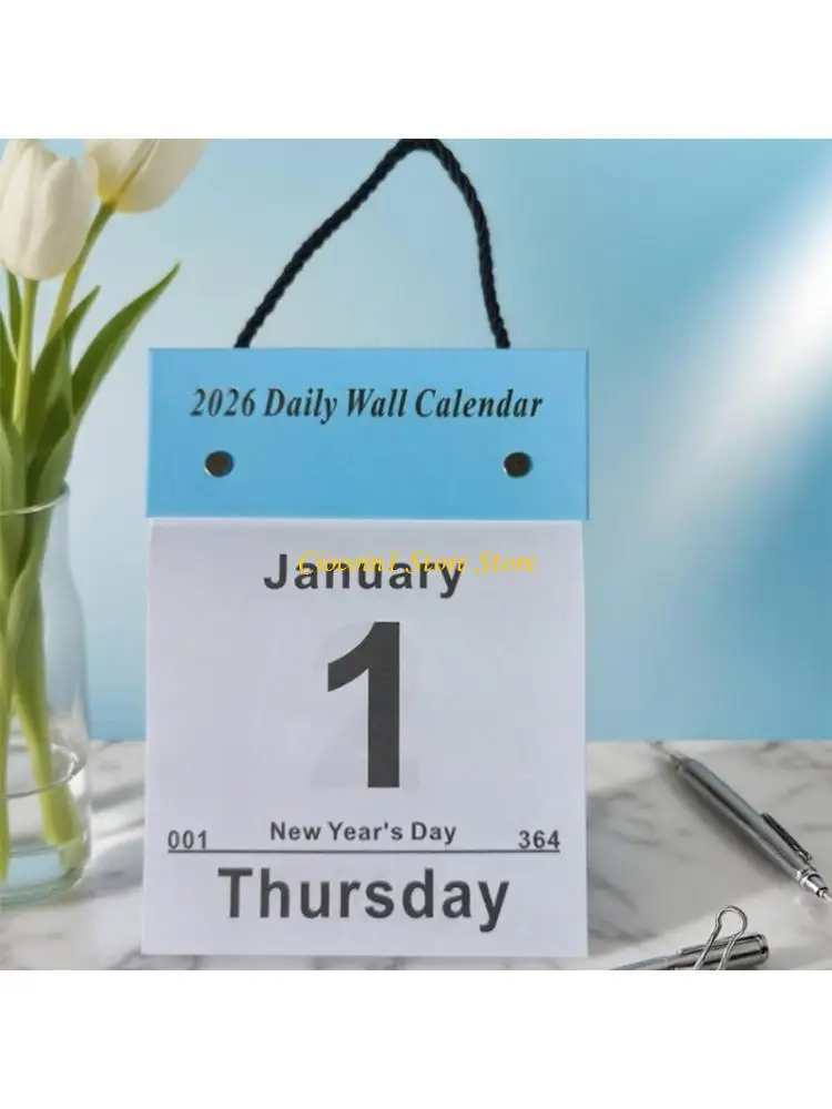 

A3PC 2026 Office Wall Calendar For Workspaces Productivity Enhancement Premium Paper Daily Tear Off Calendar Tear Away Design