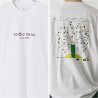 Snow Peak Outdoor T-shirt Men's Women's Casual Short Sleeve Crew Neck Cotton Tee Luxury Brand High End Unisex Fashion Tops