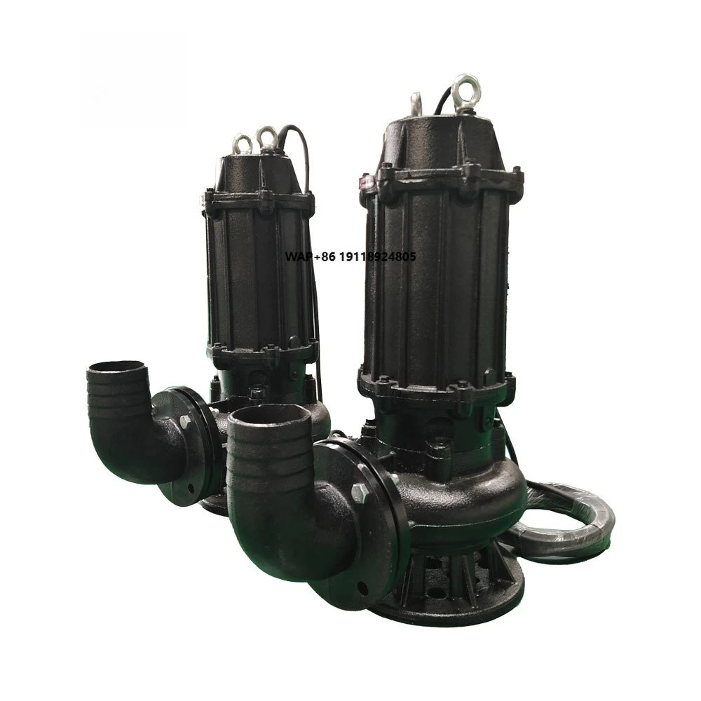 4 Inch 10 20hp 40hp Dirty Water Pumps Submersible Sewage Pump with Cutter
