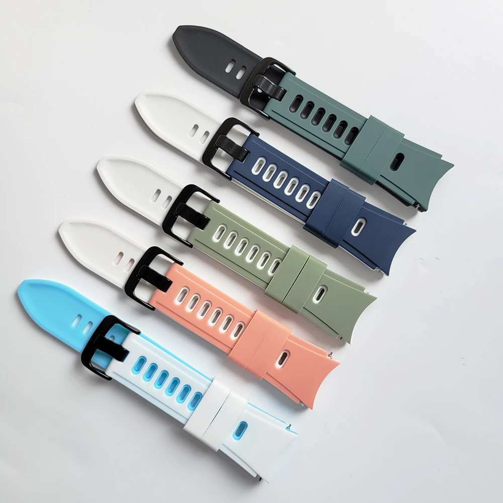 لون حزام لسامسونج غالاكسي ساعة 5 4 40 مللي متر 44 مللي متر/ساعة 5 برو 45 مللي متر الفرقة المغناطيسي مشبك ل غالاكسي ساعة 4 الكلاسيكية 42 مللي متر 46 مللي متر