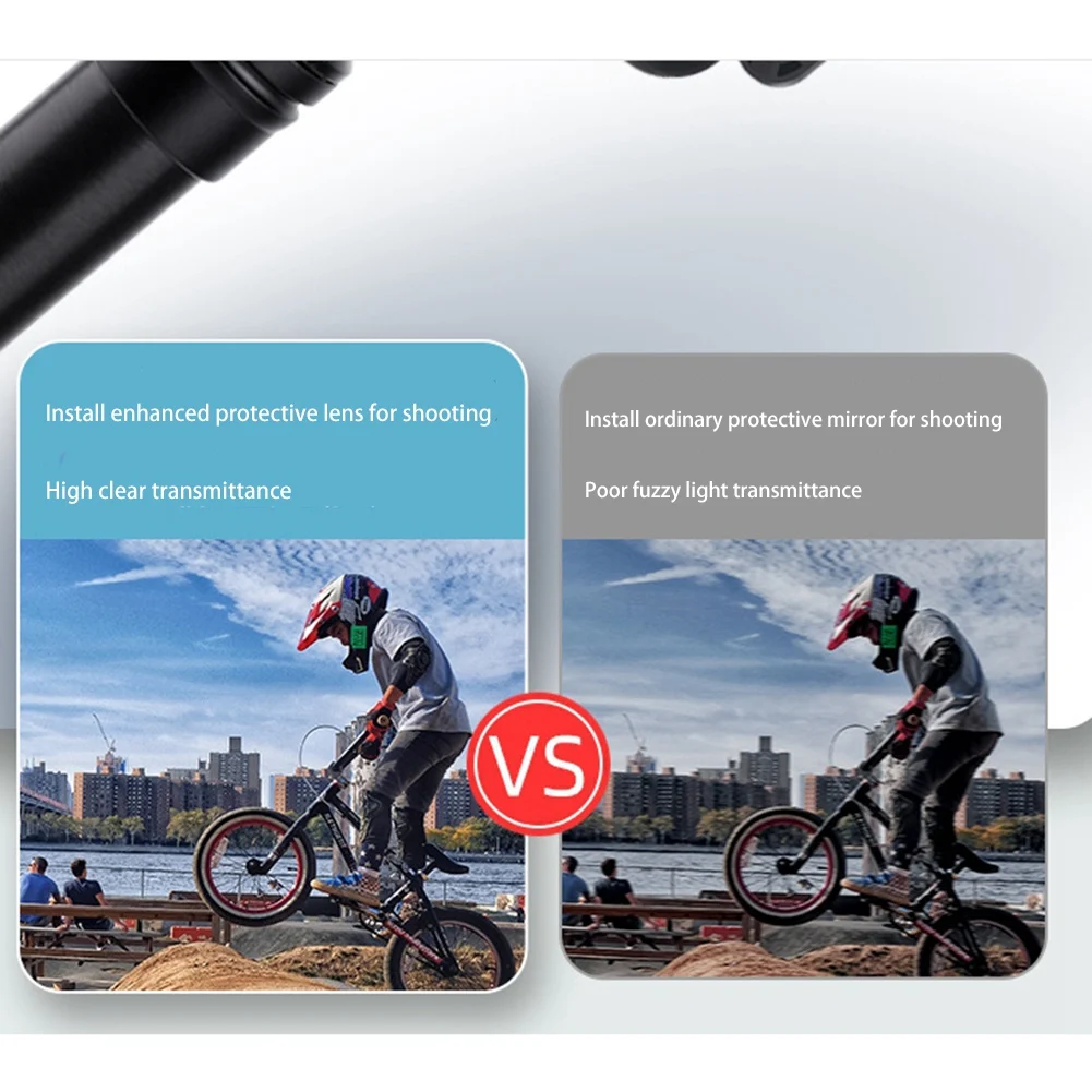 ممتاز! لـ Insta360 Lens Guards/ملحق لـ Insta 360 One R Dual-Lens 360 Mod غطاء زجاجي