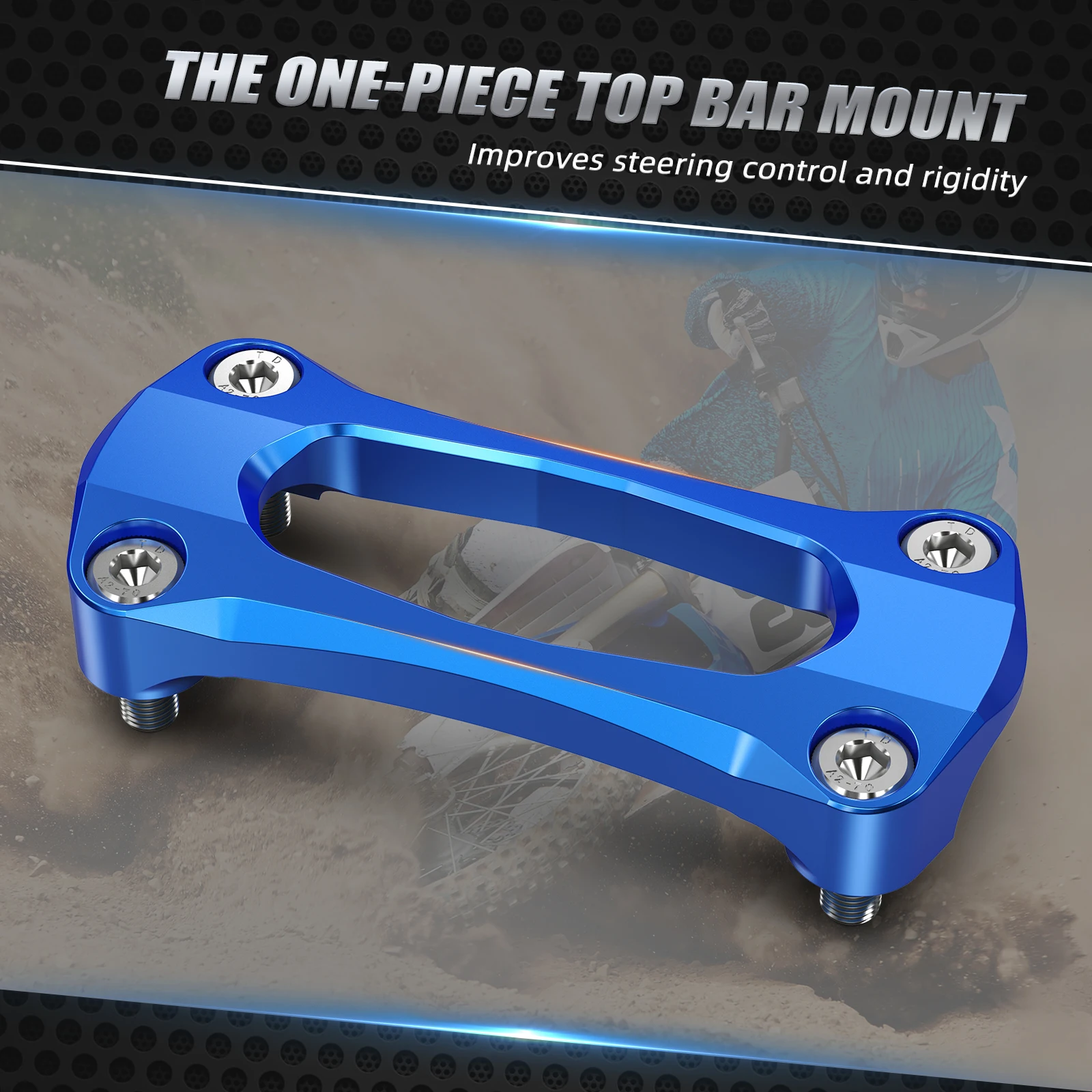 For Yamaha YZ125 YZ250 2007-2020 YZ 125X 250X 250F 400F 426F 450F WRF 250 400 426 450 NICECNC Motorcycle 28.6MM Handlebar Clamp - Image 6