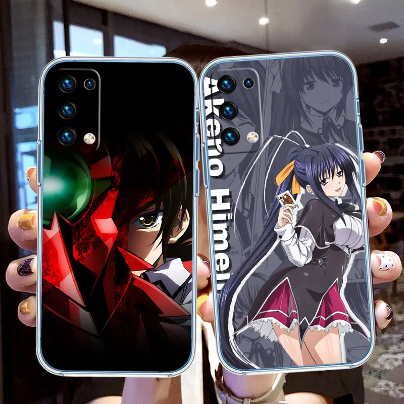 UT30 Rias Gremory Transparent Phone Case for Motorola Moto G40 G04 G05 One Ace Action  Fusion + Plus Hyper Macro Vision Zoom view 4