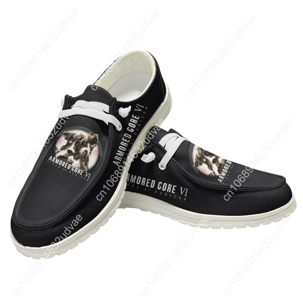 Armored Core VI Fires of Rubicon Casual Shoes Men Woman Flat Shoe Breathable Indoor Lightweight Footwear Couple Custom Made Shoe - view 2