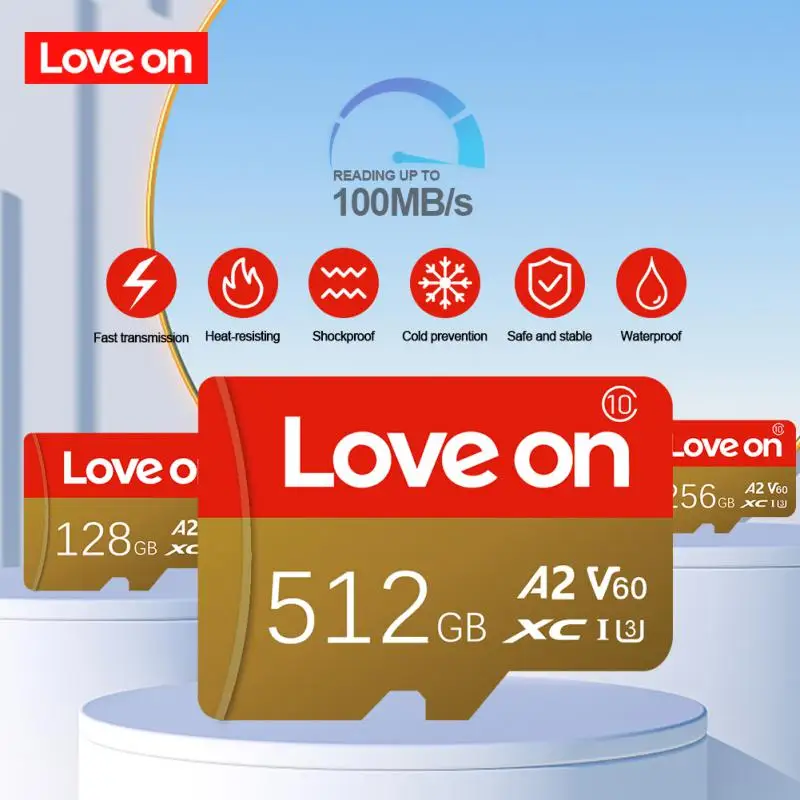 Original Memory SD Card 128GB 256GB 512GB 1TB High Speed Class10 SD/TF Flash Card For Camera/Phone Mini SD Card NEW For Lenovo