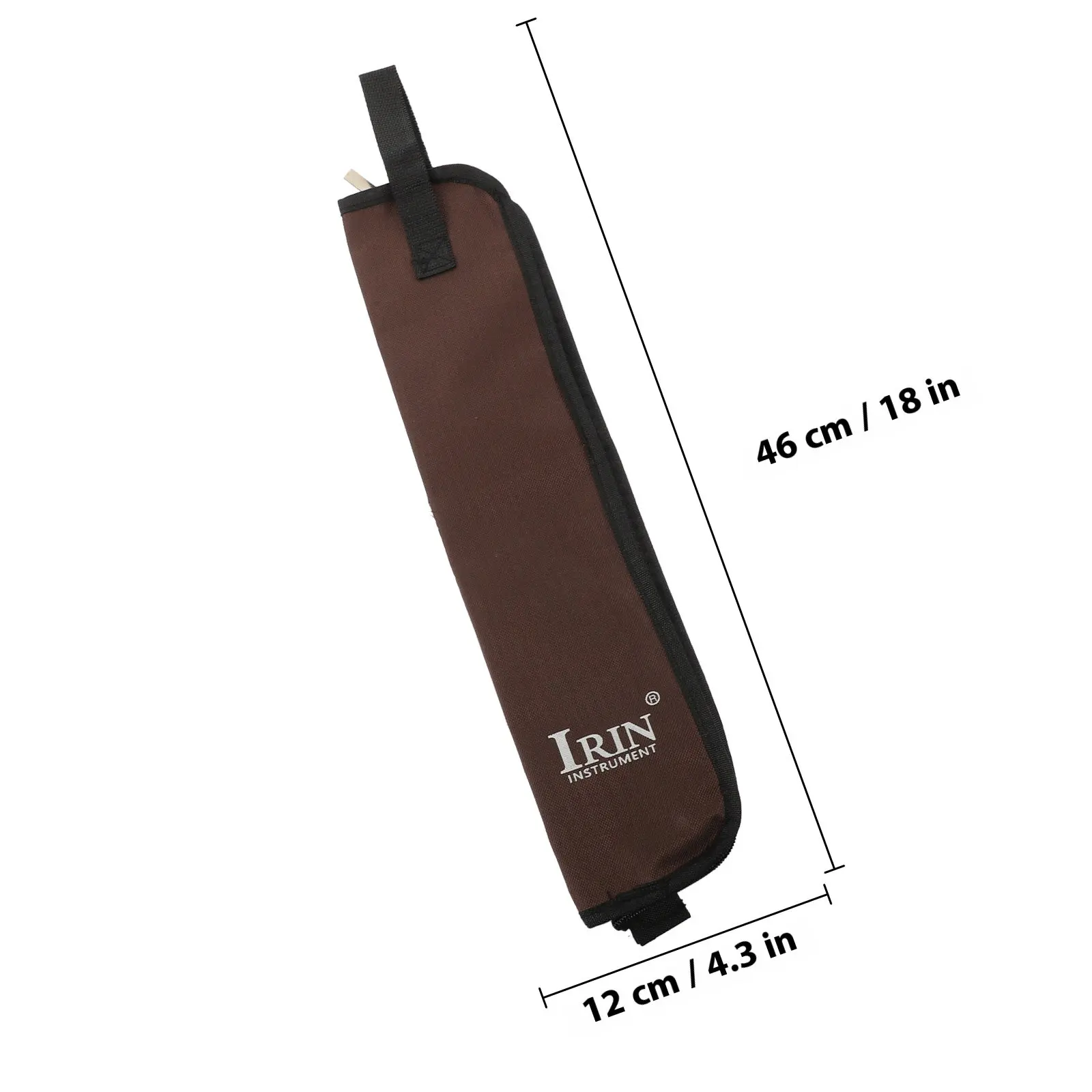 Drum Stick Carry Case Strong Oxford Cloth Convenient Storage Transportable Drum Mallet Bag for Live Performances