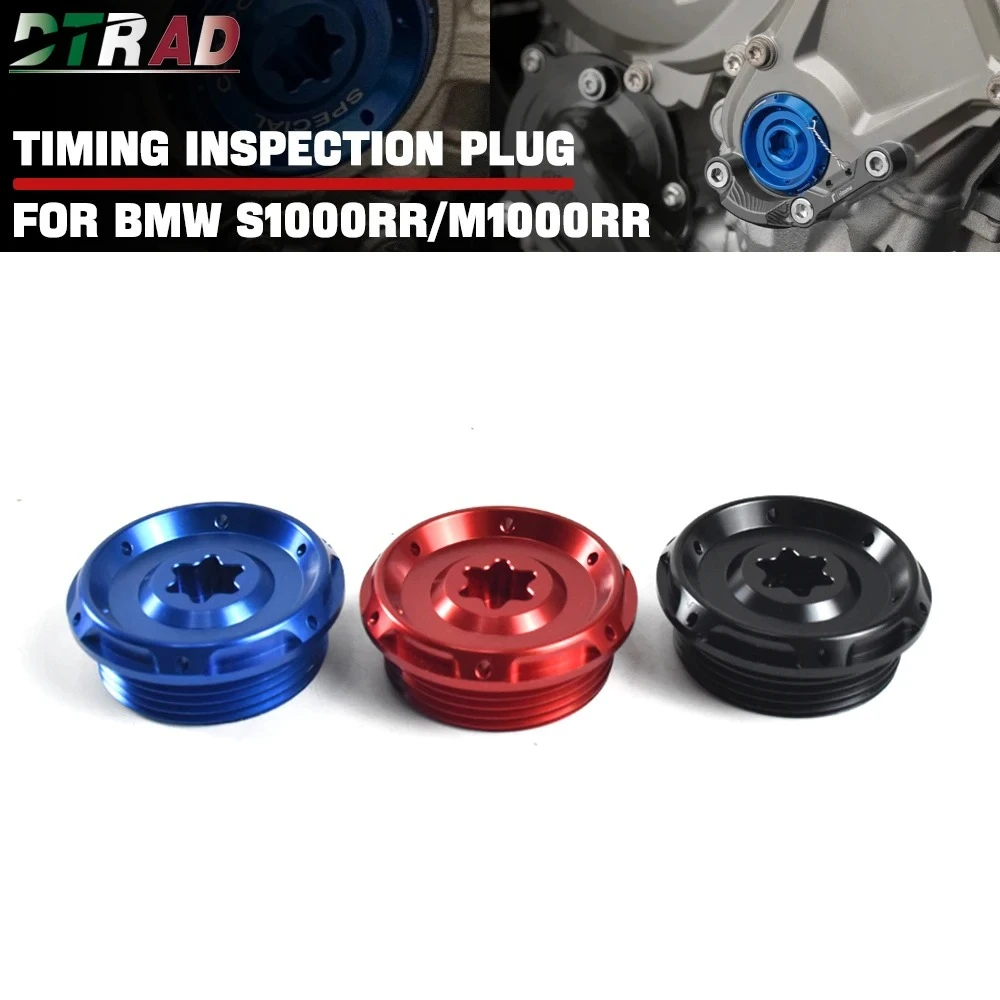 

For BMW S1000RR M1000RR 2019-2025 Engine Right Side Timing Inspection Plug Cap Screw Cover Motorcycle Accessories S1000 RR 2024