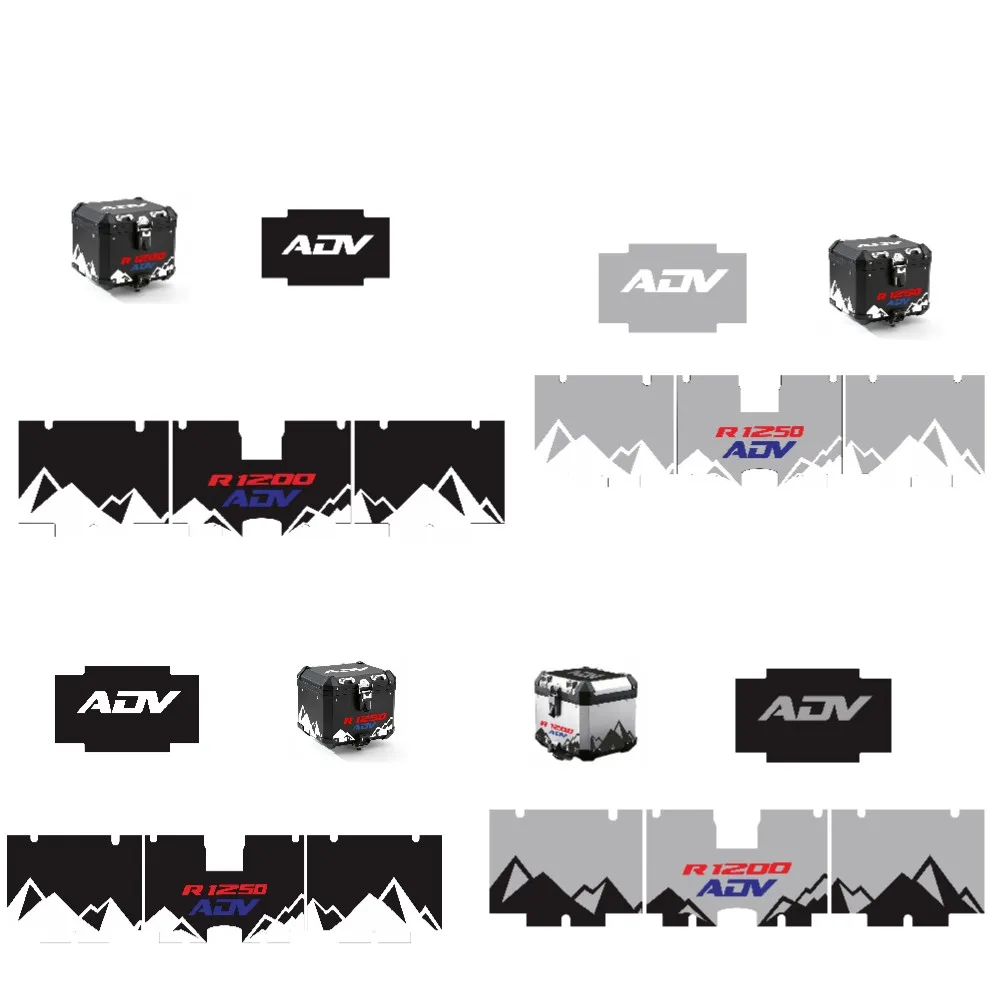 

Stickers Decal Trunk Panniers Luggage For BMW R1200GS R1250GS R 1200 R1250 GS ADV GSA Aluminium Side Cases Adventure 2019-2023