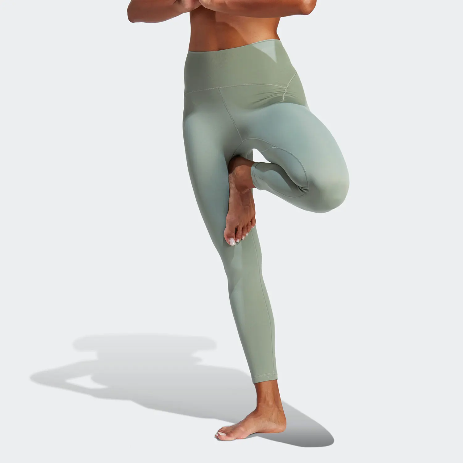Adidas genuine YGA LUX 78 TIG women's tight fitting sports pants HR5414