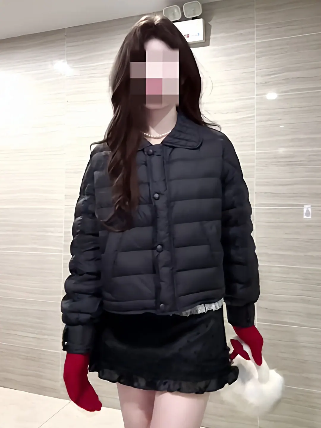 

Повседневная универсальная утепленная черная хлопковая куртка в корейском стиле, женская зимняя элегантная легкая верхняя одежда в японском стиле