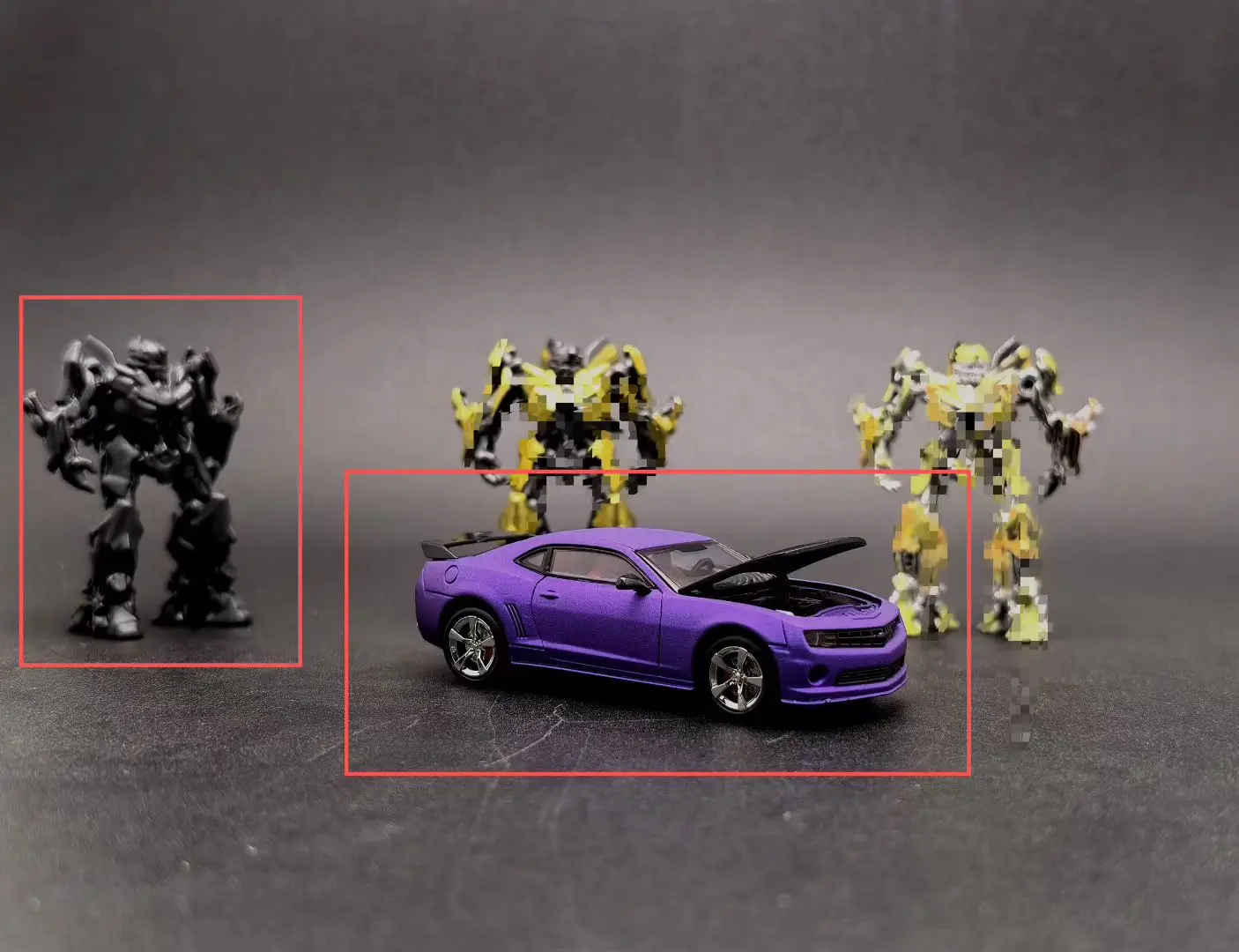 

Hidden Edition FineWorks64 1:64 Chevrolet Camaro Purple Unstuck Модель автомобиля из сплава Серый меха + фиолетовый