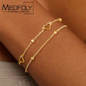 12 최고의 판매 14K 금 팔찌 -112