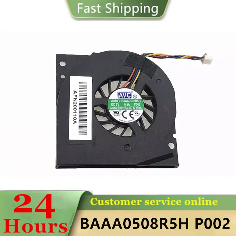 

New AVC BAAA0508R5H P002 P003 5V 0.5A fan