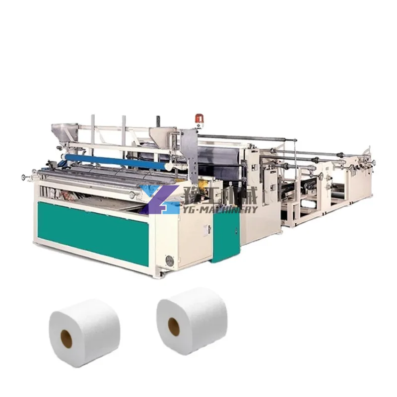 Automatic Small Business Toilet Paper Roll Making Machine for Toilet Paper Rewinding Machine