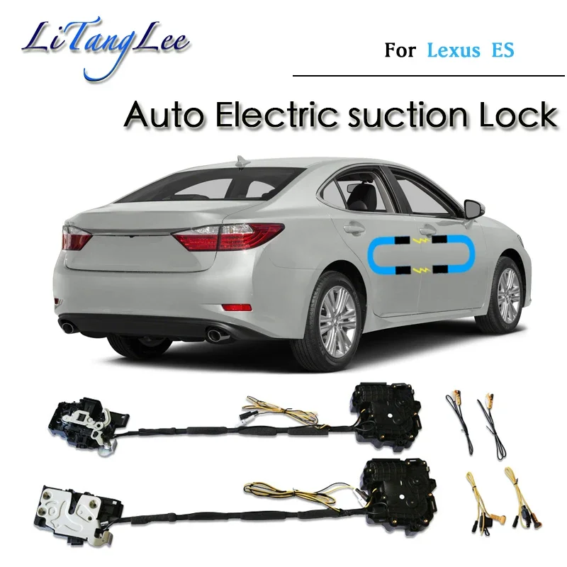 

For Lexus ES 2013~2017 Car Soft Close Door Latch Pass Lock Actuator Auto Electric Absorption Suction Silence Closer