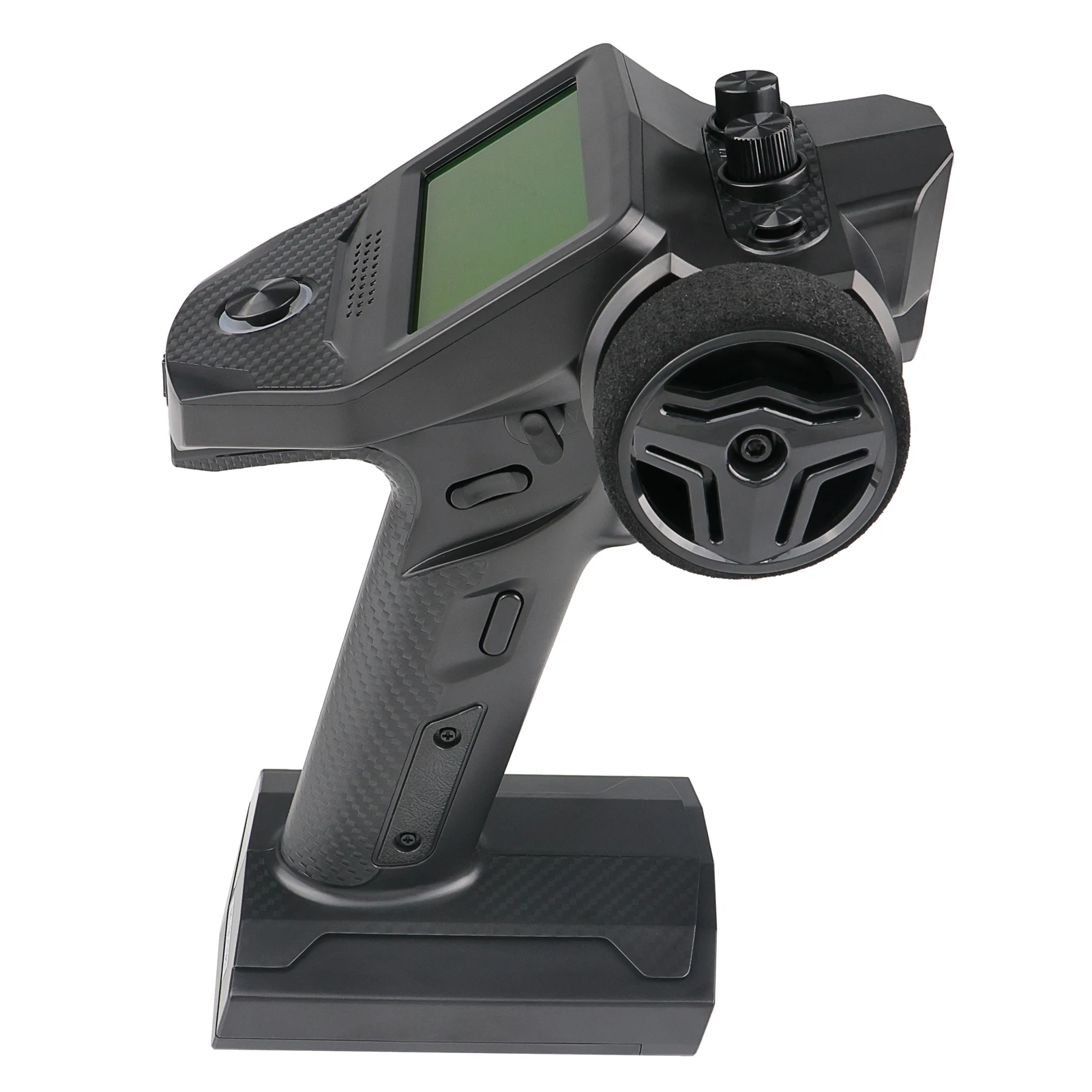 جهاز إرسال وحدة تحكم راديو RC 10CH ومجموعة استقبال 11CH، وحدة تحكم عن بعد 2.4 جيجا هرتز مع شاشة LCD لسيارات RC والقوارب