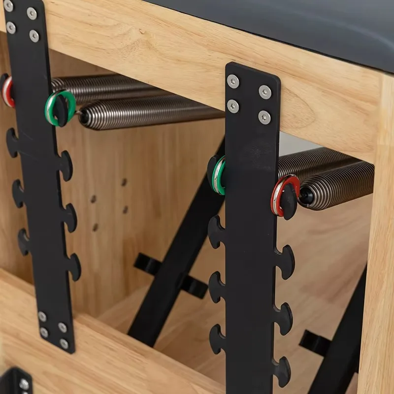 YTYIN卸売ホワイトメープルウッドピラティスチェア |   家庭およびスタジオでの運動のための安定したスプリング式機器（