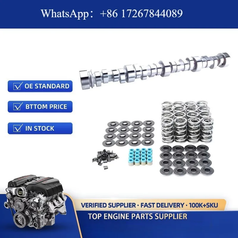 عمود الحدبات ومجموعة نوابض الصمام المزدوج لجنرال موتورز LS1 LS2 LS3 LS4 LS6 LQ4 LQ9 LM7 L59 LR4 4.8L 5.3L 5.7L 6.0L 6.2L #2