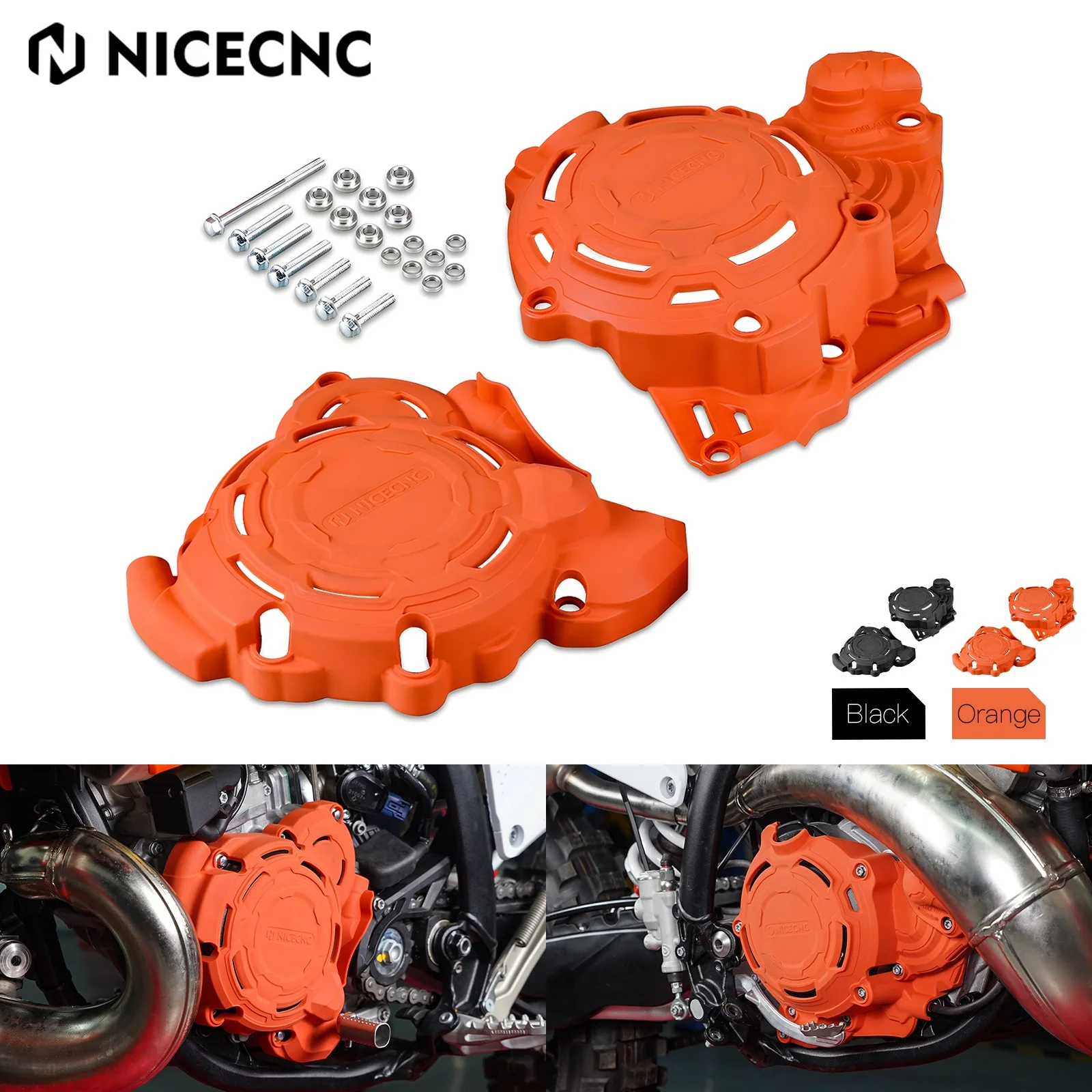 For 2026 2025 2024 2023 KTM SX 250 300 XC Husqvarna TX 300 250 TC Motorcycle Engine Clutch Cover Crankcase Ignition Protector