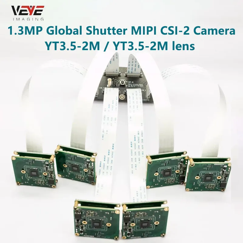 1.3MP Global Shutter MIPI CSI-2 Camera, YT3.5-2M / YT3.5-2M lens, CS-TX2-XAVIER-nCAM-SC132 for Jetson TX2 Dev kit and Xavier