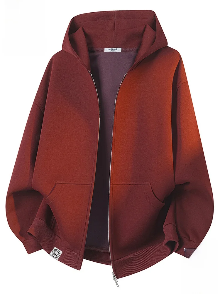 

PaulFrank Men's Hoodie Jaet Loose Fit Long Sve Casual Sle Autumn New Arrival Comfortable Polyester Blend Zipper Closure